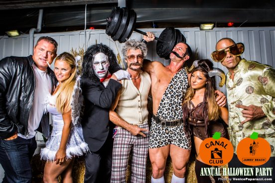 Canal Club & James' Beach Annual Halloween Party. #Halloween #JamesBeach #CanalClub #VeniceBeach #VeniceCAFun Photo by #VenicePaparazzi